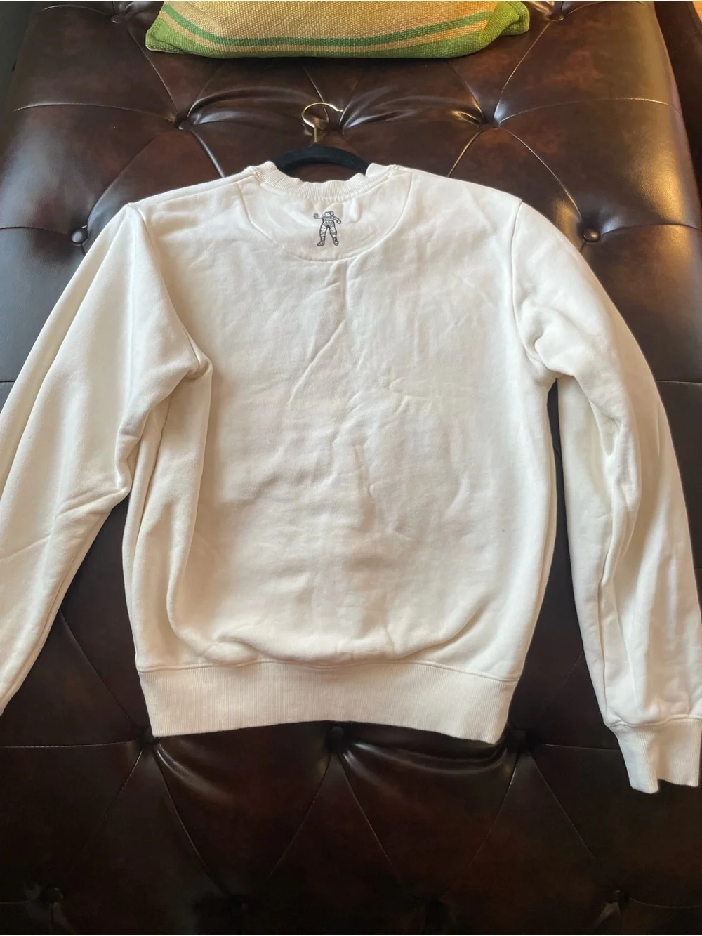 Billionaire Boys Club White Crewneck with Multicolor Logo